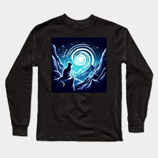 Cat in space Long Sleeve T-Shirt